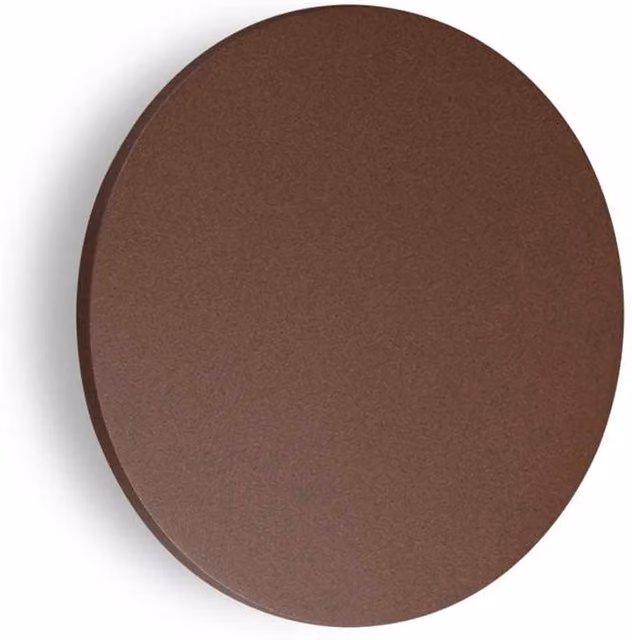 Ideal Lux Punto Integrated LED Outdoor Flush Wall Lamp in Brown or Black