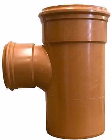 PBSL Group Brown Drainage Unequal Junction Double Socket, 87.5 Degree, W/D/H: 160 x 110 mm