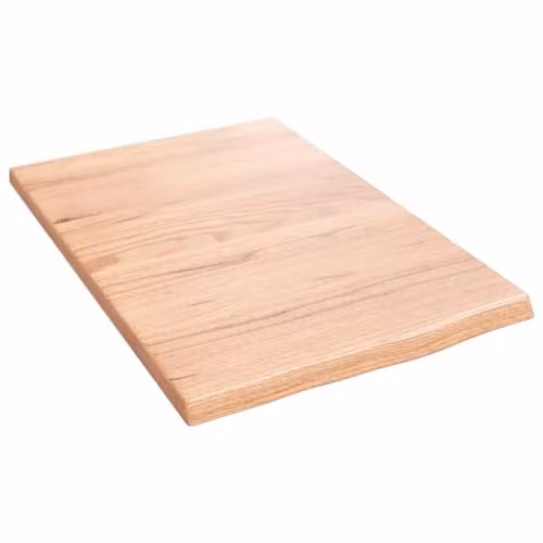 vidaXL Rustic Oak Wall Shelf, Brown, W: 60 cm, H: 40 cm, D: 2 cm