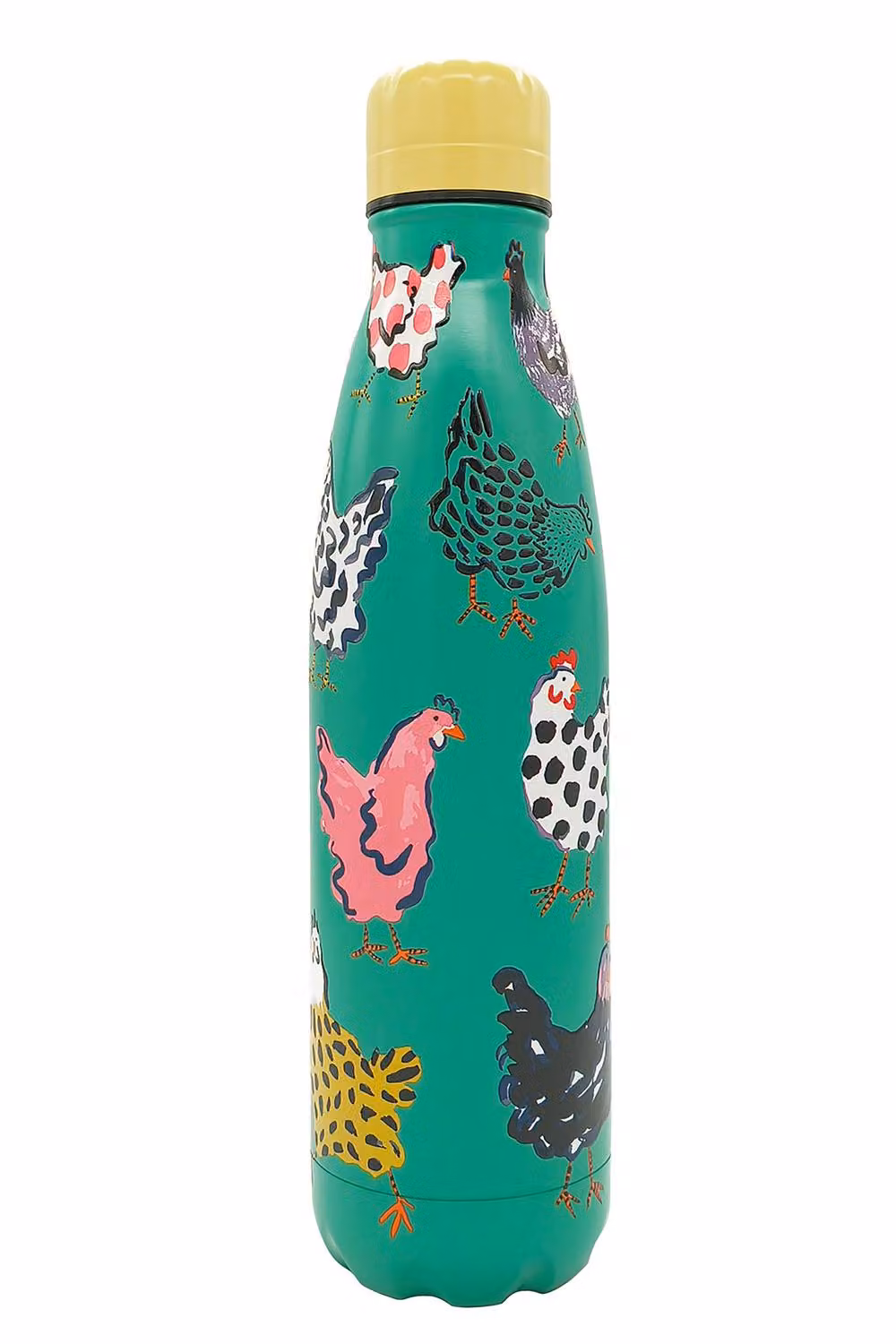 Ulster Weavers Chick Chicken Stainless Steel Vacuum Insulated Water Bottle, Yellow and Green, 500 ml – 2