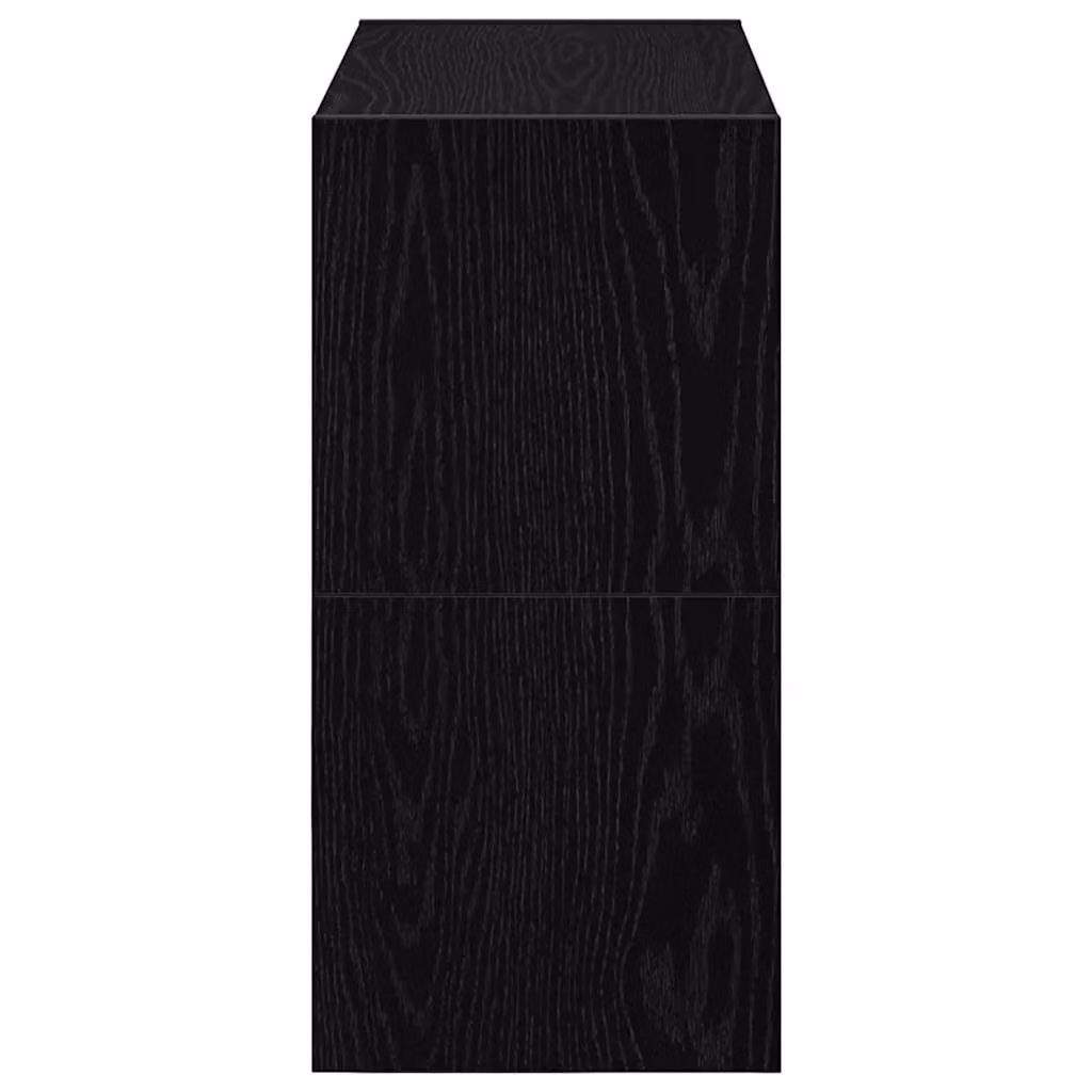 Berkfield Home Stackable Shoe Racks, 2 Piece, Black Oak, W/D/H: 60 x 30 x 30.5 cm – 5