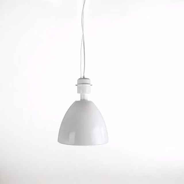 Orsina White Metal Cylinder Pendant Light