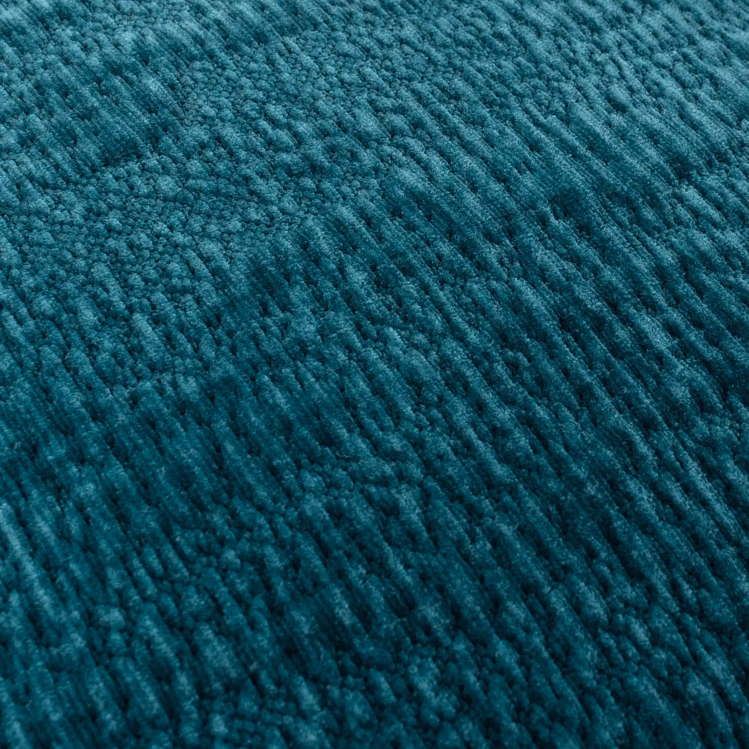 Yard Osaka Textured Chenille Polyester Filled Rectangular Cushion in Petrol Blue W/D/H: 40 x 60 x 40 cm – 4