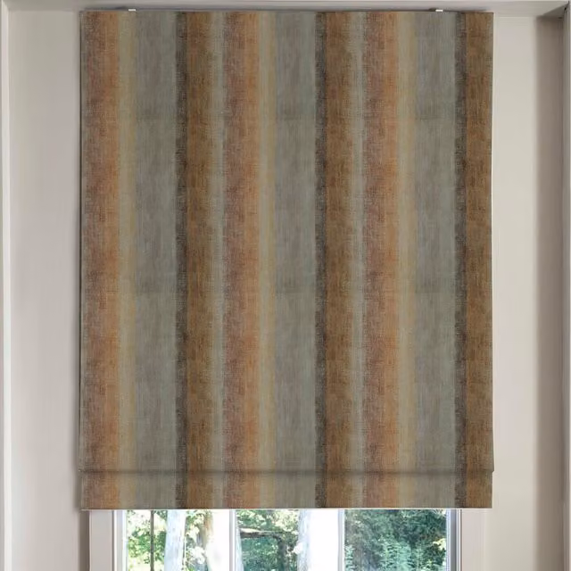 Linda Barker Home Made To Measure Mushroom Blackout Roman Blind