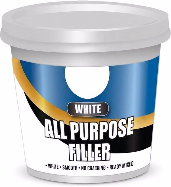 Bedsland All Purpose Wall Crack Repair Filler with Smooth Finish, White, 500g – 1