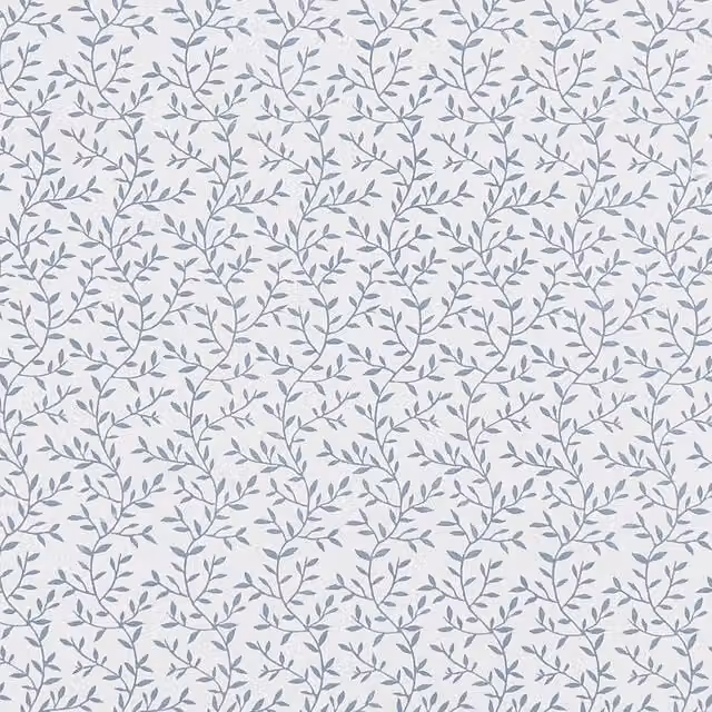 Clarke & Clarke Lila Blue Fabric Chambray