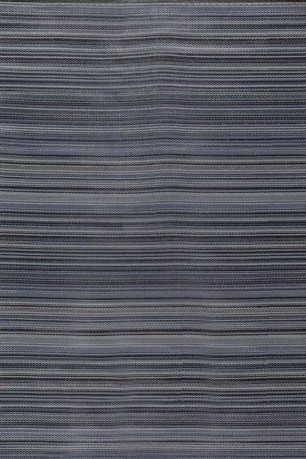 THE RUGS Reversible Weatherproof Outdoor Striped Rainbow Rug in Dark Grey, W/D/H: 120 x 160 cm – 2