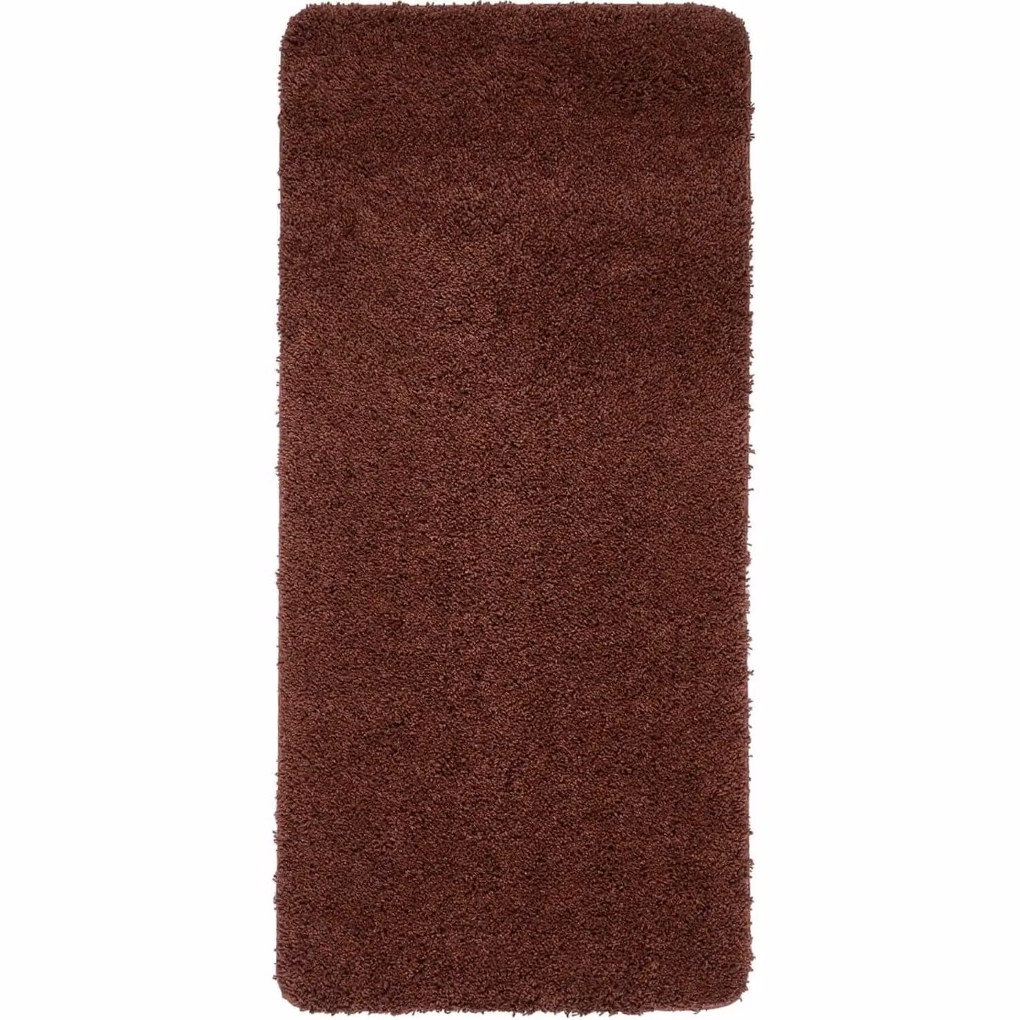 THE RUGS Washable Non Slip Shaggy Plain Rug in Red, W: 100 cm, L: 150 cm – 5