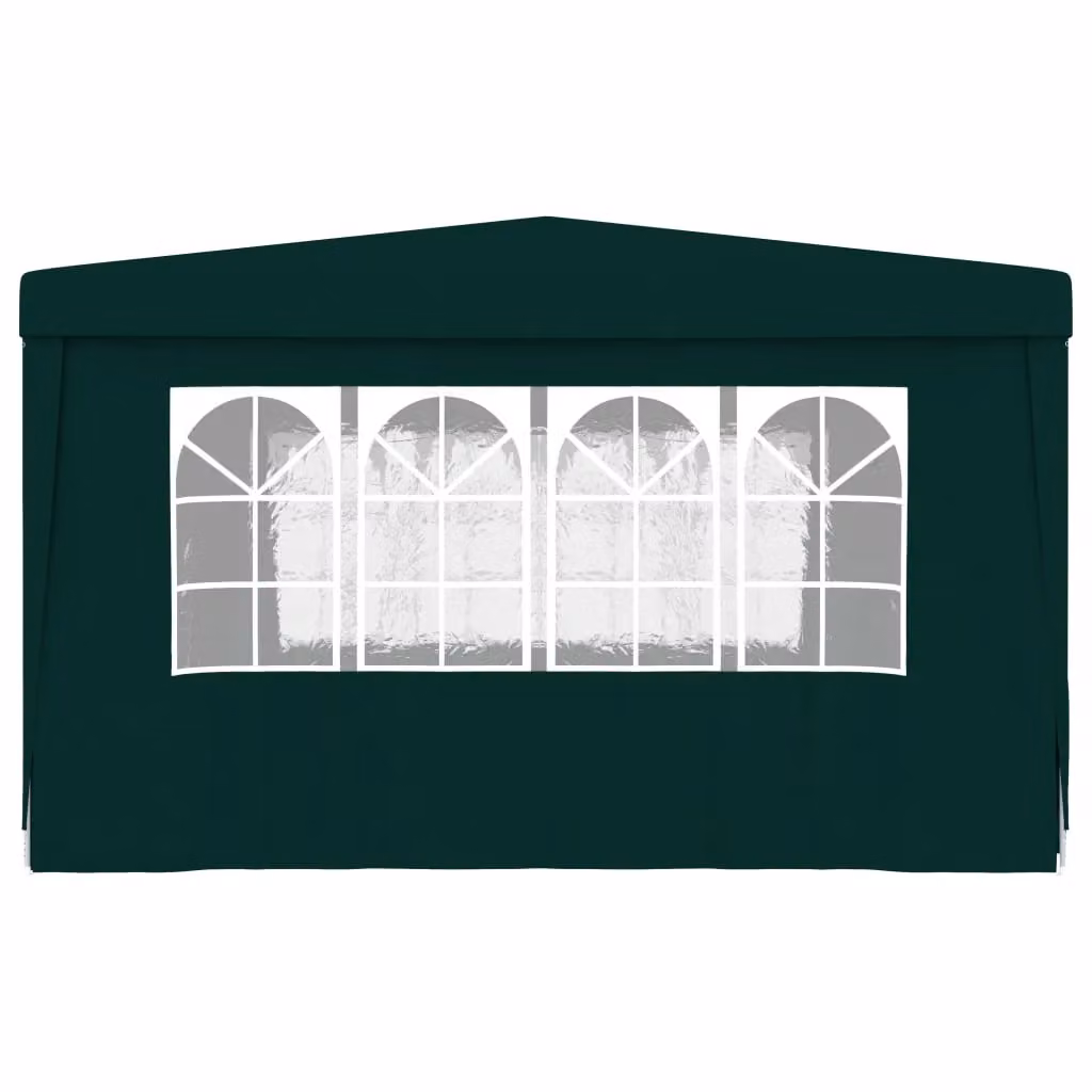 Berkfield Home Professional Party Tent with Side Walls and Windows, Green, 4 x 4 m – 2