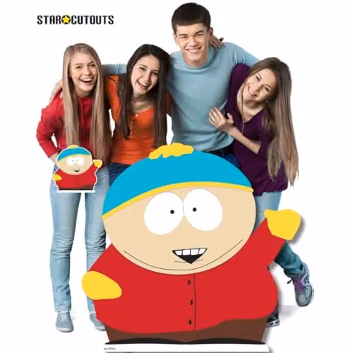 Star Cutouts South Park Cartman Official Cardboard Cutout, Multicolour, Height: 89 cm – 2