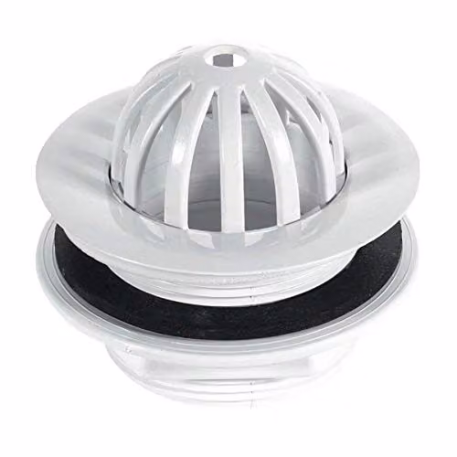 McAlpine 2 inch White Domed Urinal Waste WU20