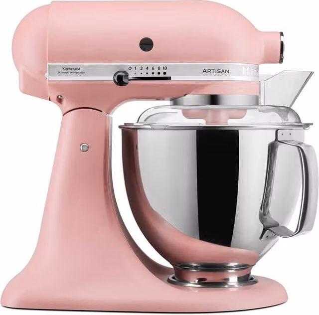 KitchenAid Artisan 175 Tilt-Head Stand Mixer, 4.8L, Pink – 1