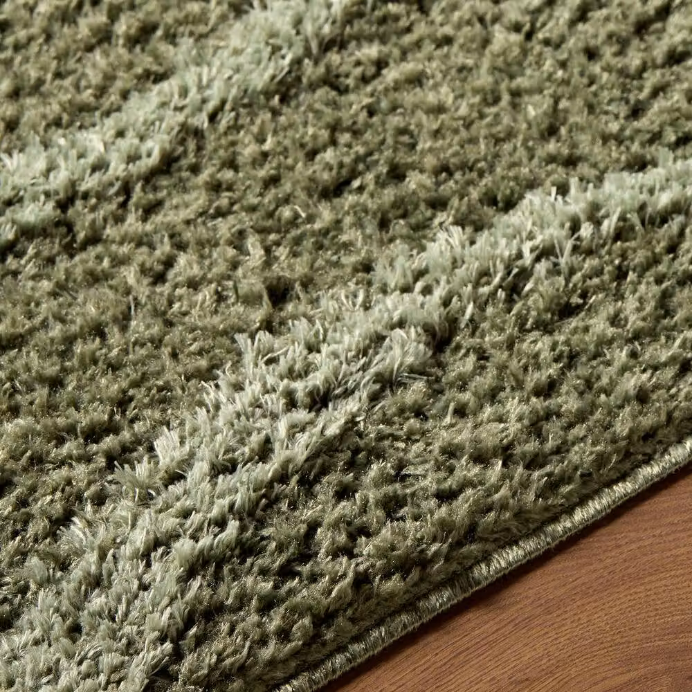 Livabliss Rodos Modern Soft Plush Pile Living Room Rug in Beige, White, Terracotta and Green, W: 200 cm, D: 275 cm – 3