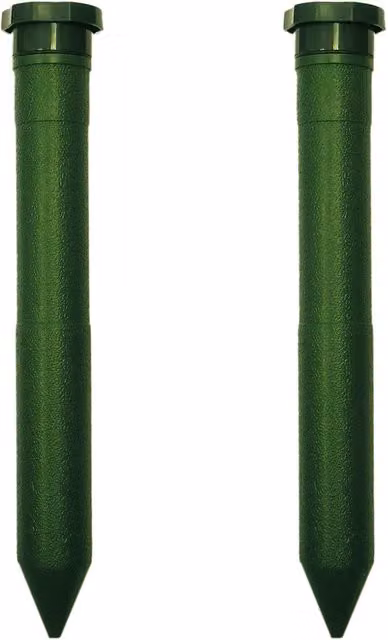Pestbye Battery Powered Mole Repeller, Green, Pack of 2