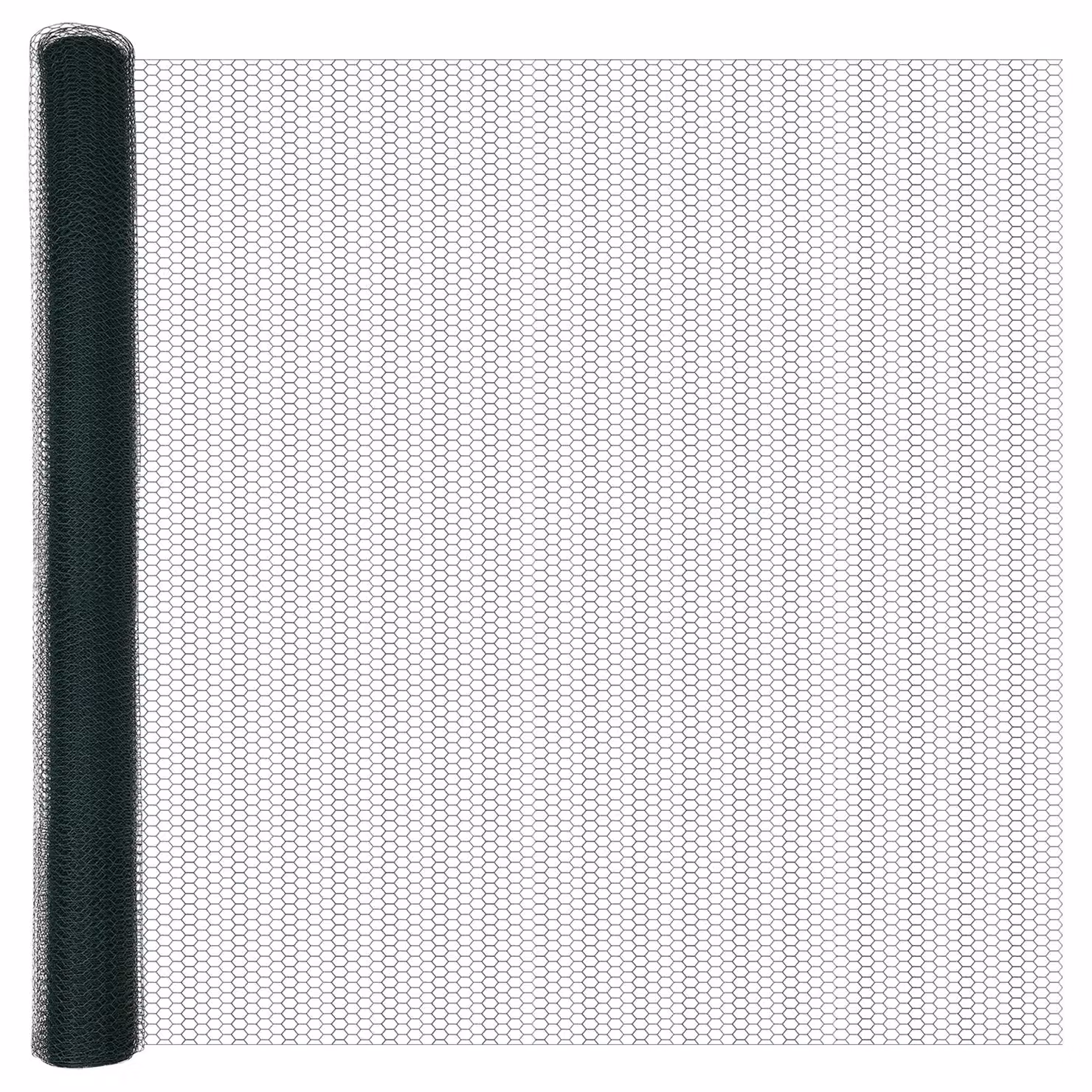 Berkfield Home Set of 2 Green Powder-Coated Metal Fencing, Length: 25 m, Height: 1.5 m – 3