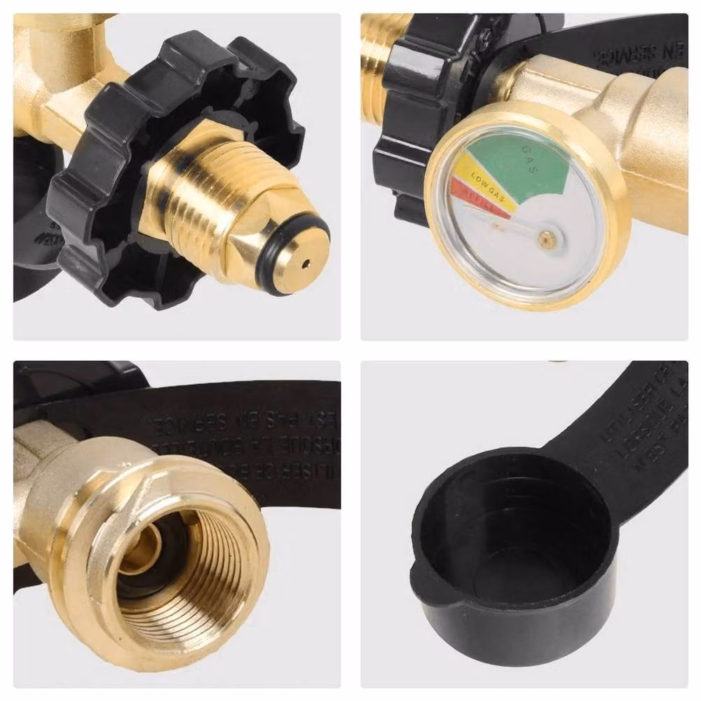 SPETLEK High Low Gas Pressure Gauge Level Indicator in Gold, W: 520 mm, H: 10000 mm – 3