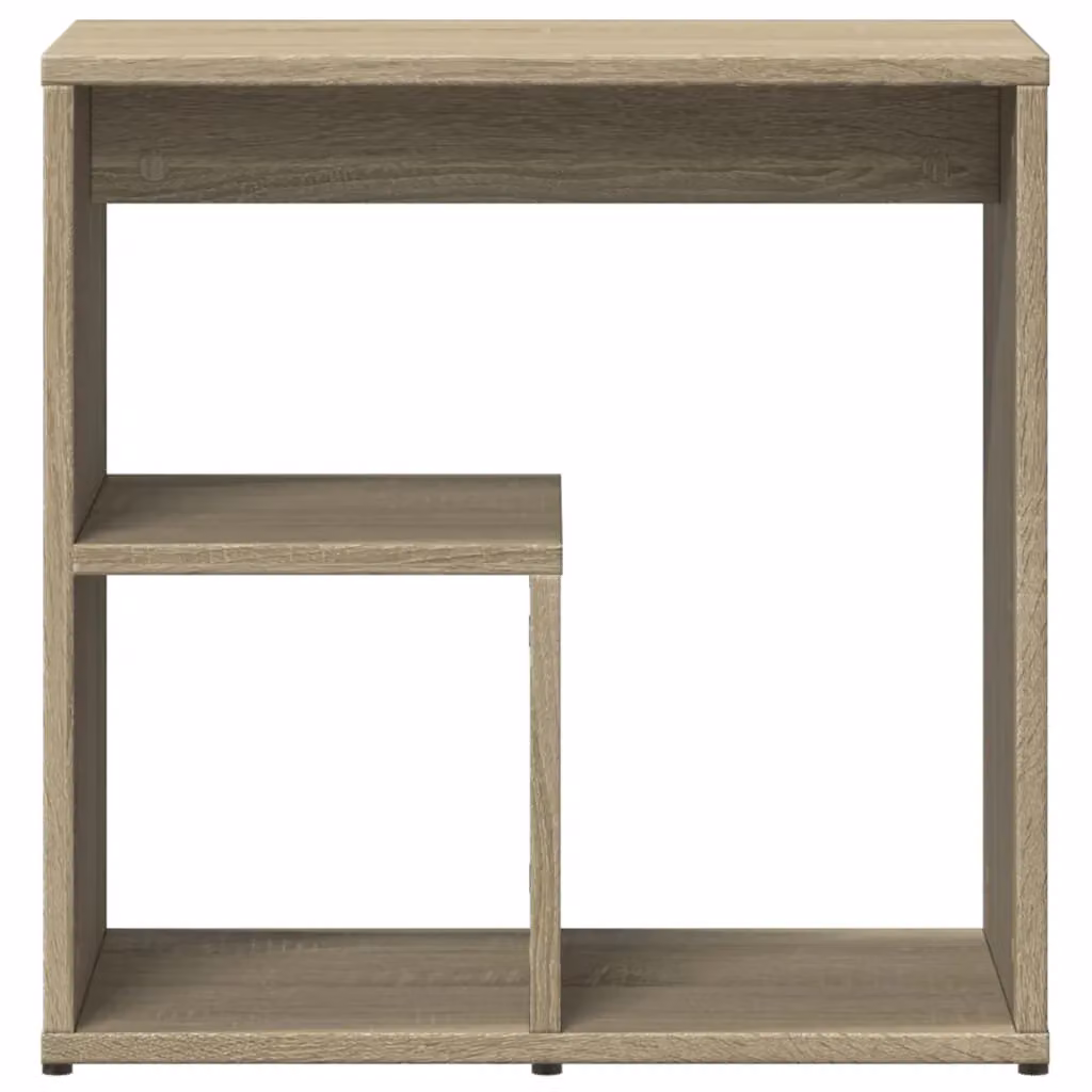 Berkfield Home Set of 2 Sonoma Oak Side Tables in Brown, W/D/H: 50 x 30 x 50 cm – 5