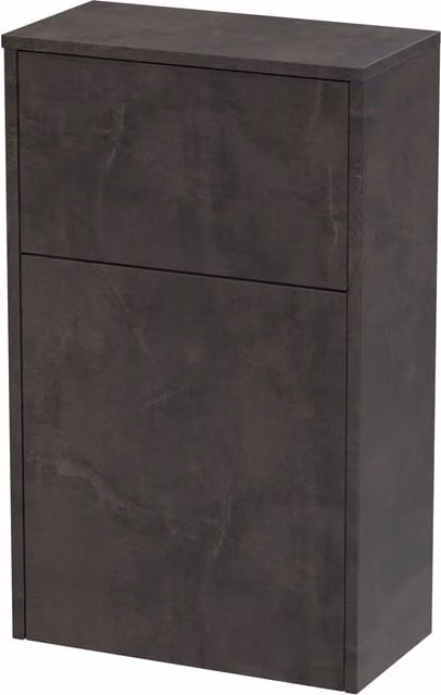 Balterley Floor Standing WC Toilet Unit in Textured Matt Metallic Slate Grey, Width: 50 cm