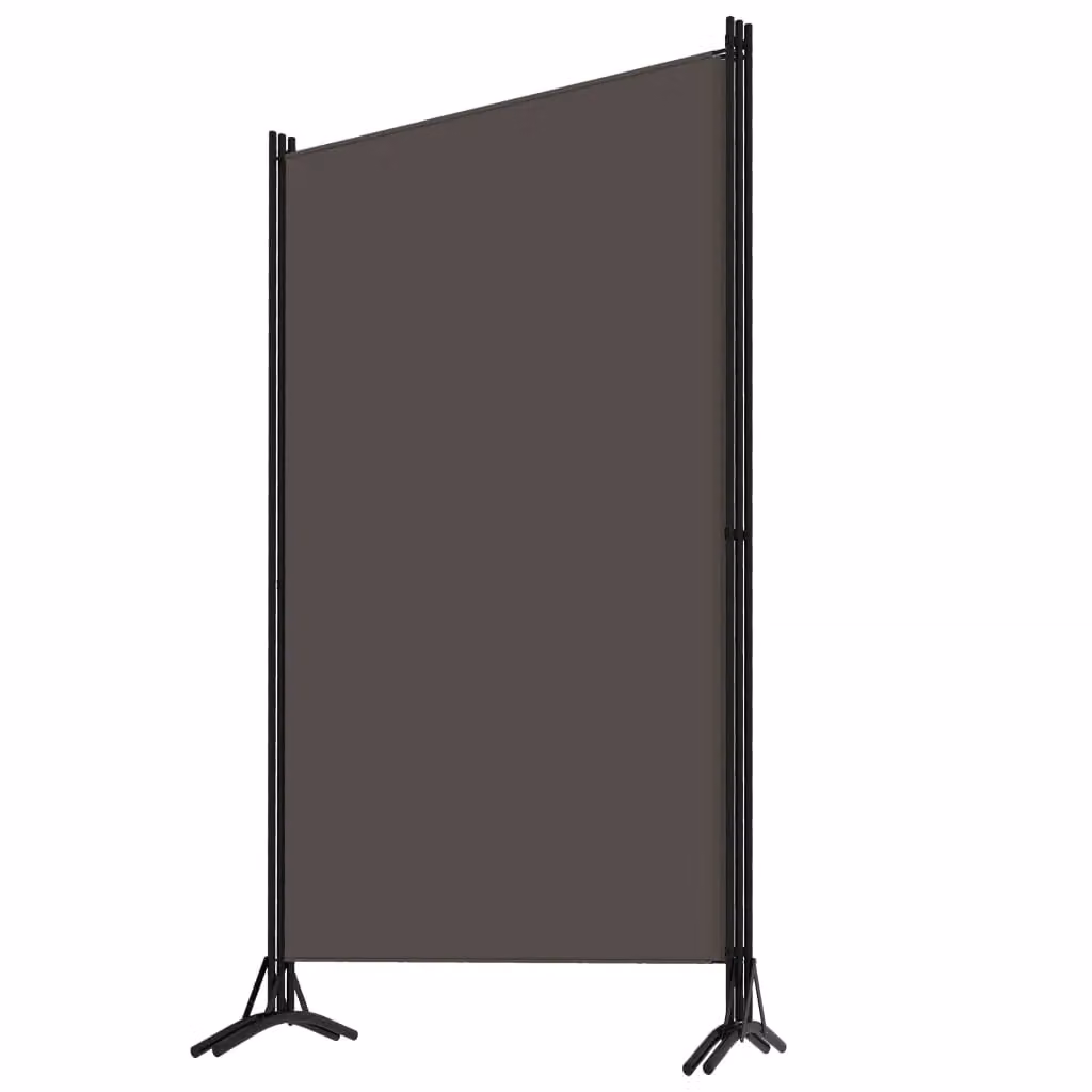 Berkfield Home 3-Panel Modern Room Divider in Anthracite Grey, W: 260 cm, H: 180 cm – 2