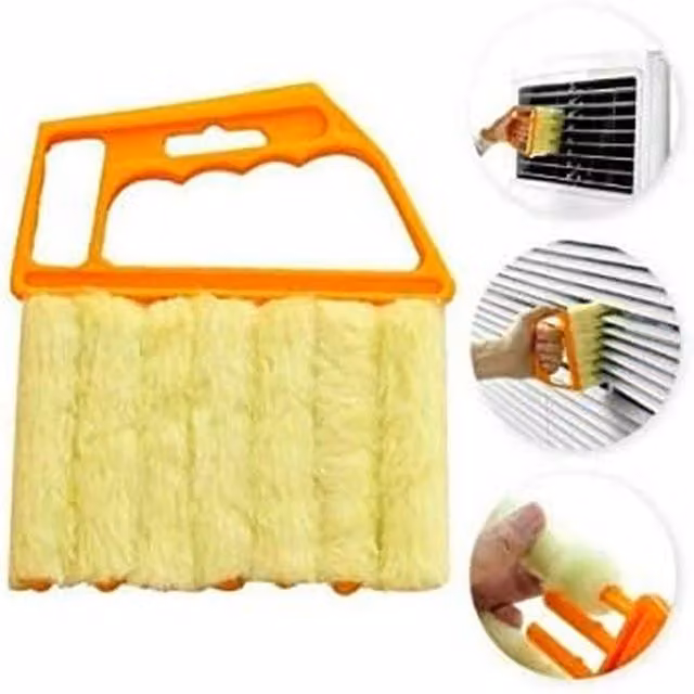 Garden Mile Yellow Blind Cleaner with Washable Microfibre and Cotton Duster