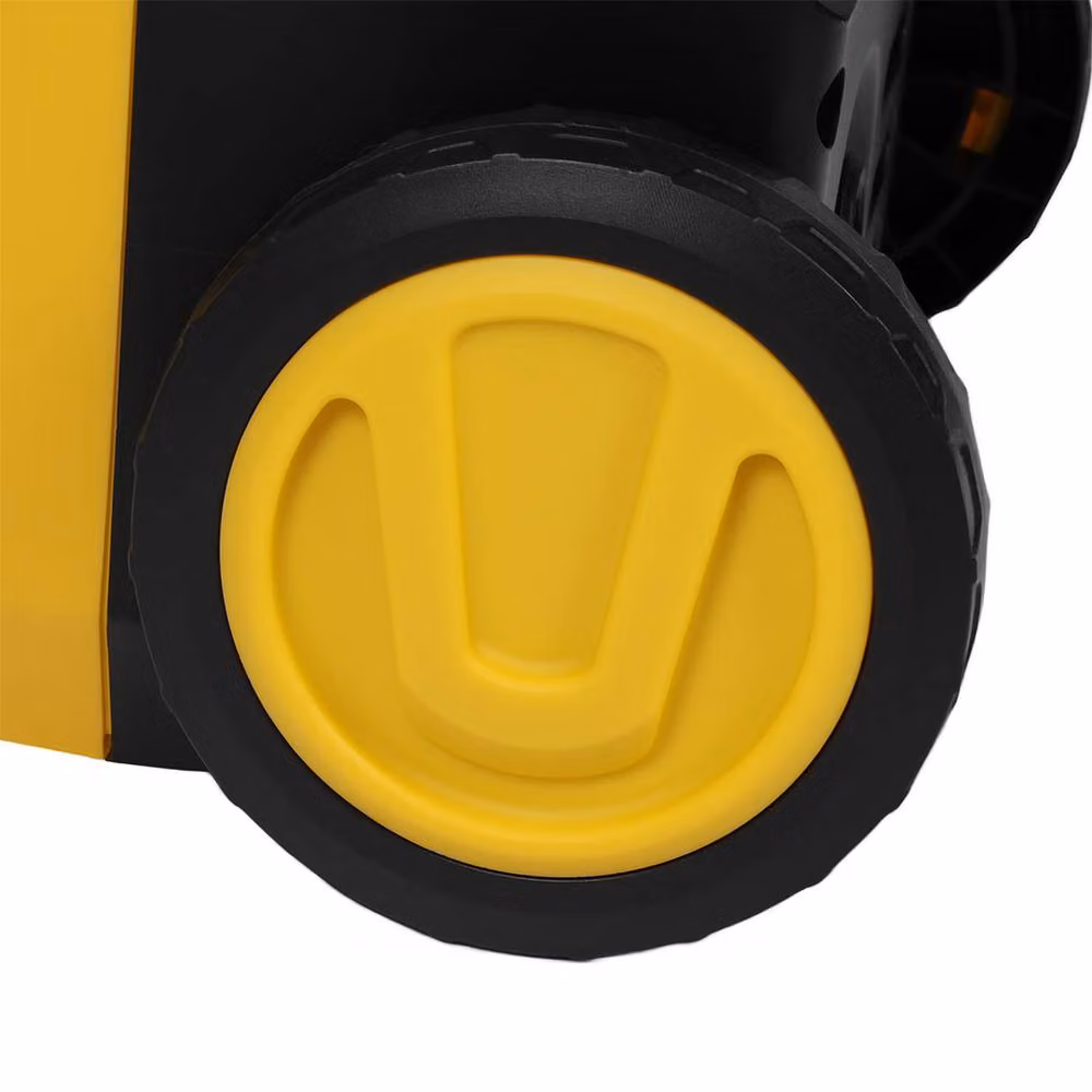Traderight 1600W High Power Electric Pressure Washer for Patio and Car Cleaning, Yellow – 5