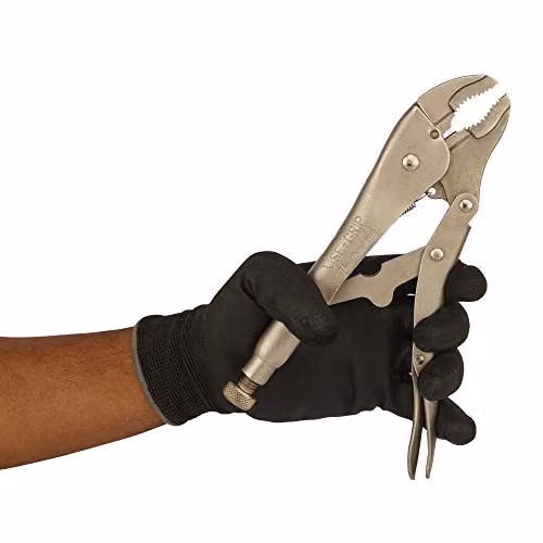 Irwin Vise-Grip Curved Jaw Locking Pliers with Wire Cutter, Silver and Red, Alloy Steel – 2