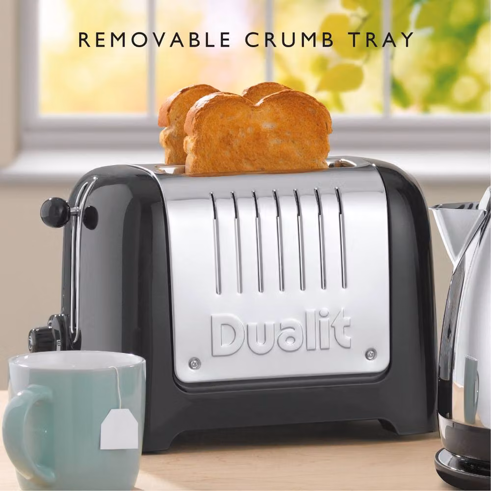 Dualit 2 Slot Lite Toaster in Black – 6