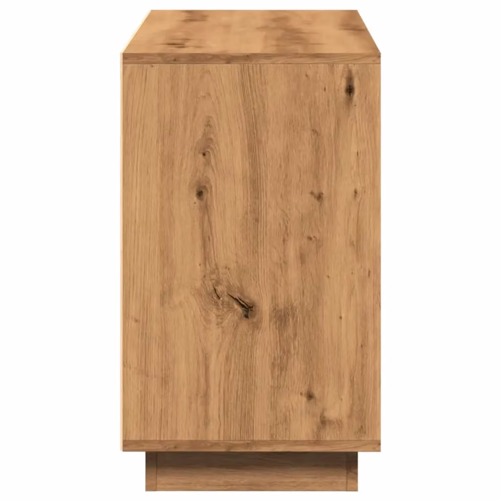 Berkfield Home Artisan Oak Sideboard in Brown, W/D/H: 102 x 35 x 60 cm – 4