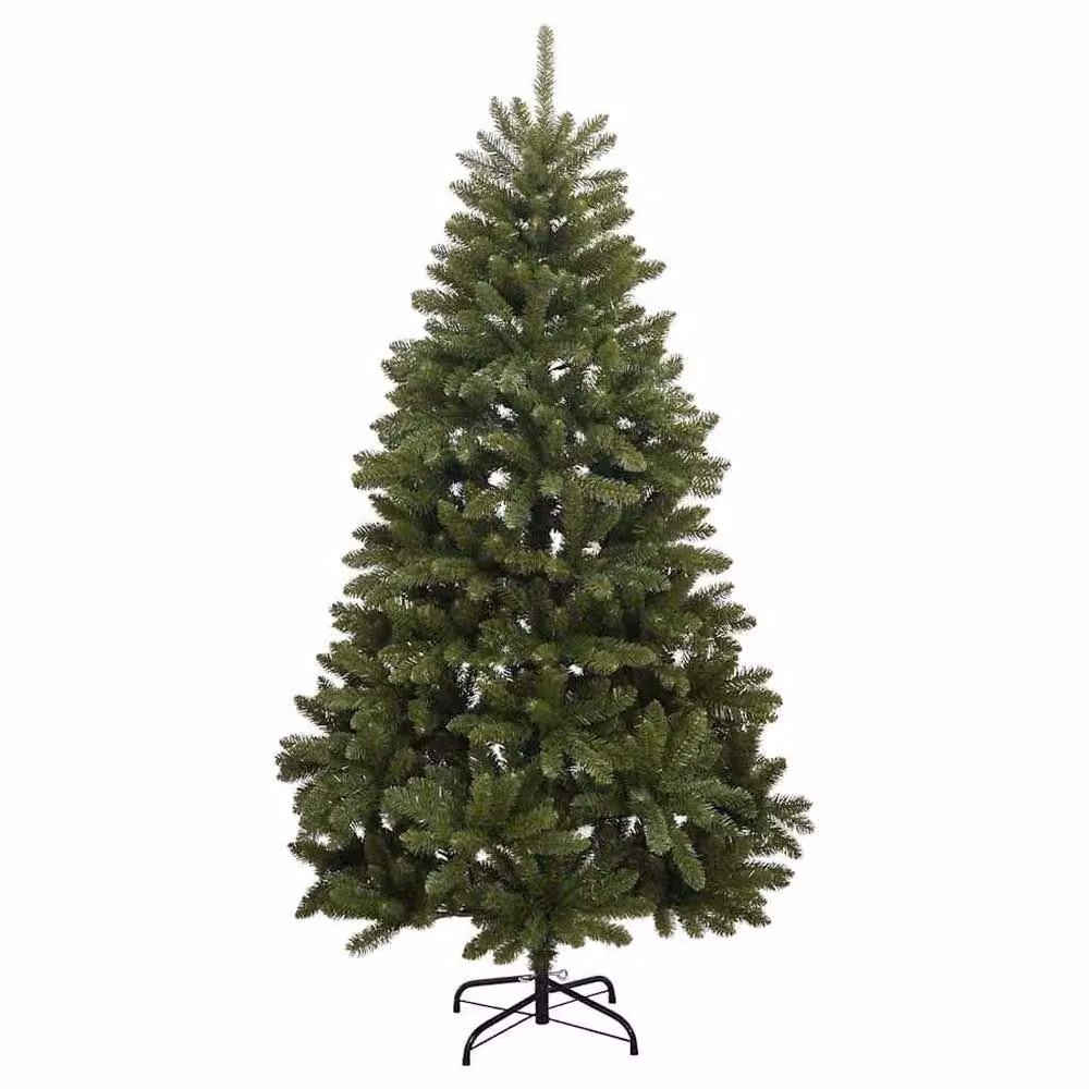 Berkfield Home Artificial Green Christmas Tree with Stand, Height: 210 cm – 3