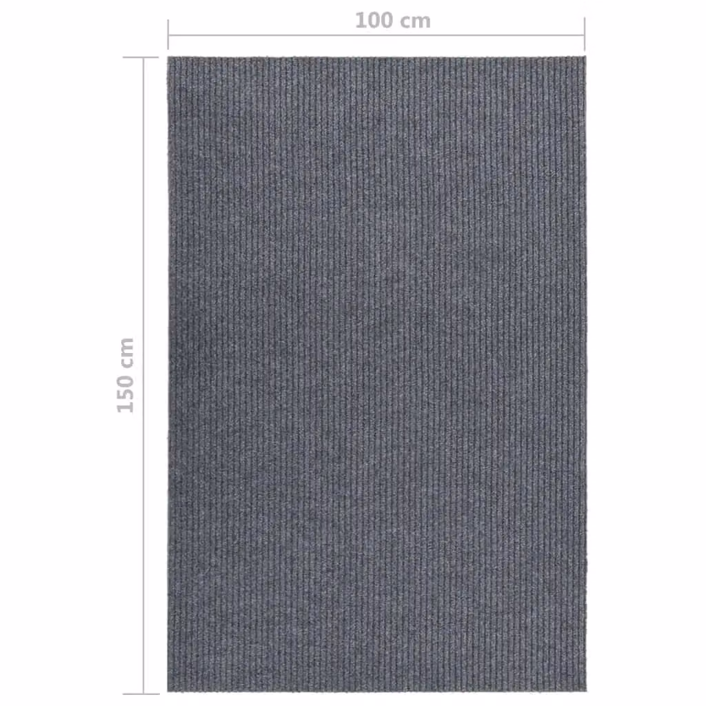 Berkfield Home Grey Dirt Trapper Round Carpet Runner, Diameter: 100 cm – 2