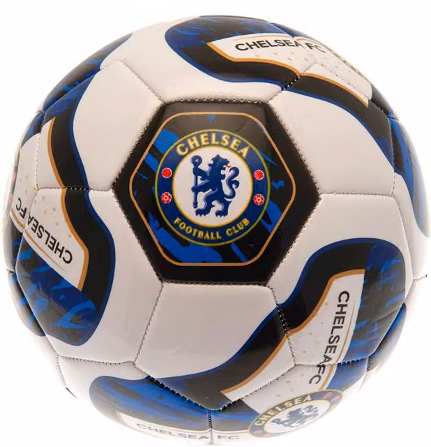 Chelsea FC Tracer Football in Red, White and Black