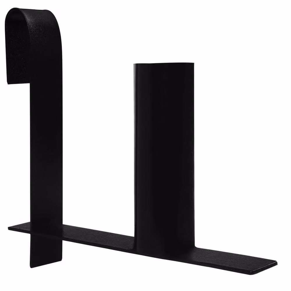 Berkfield Home Practical U-Profile Privacy Fence Strip Dispenser, 3 Piece Steel Set, Black – 3