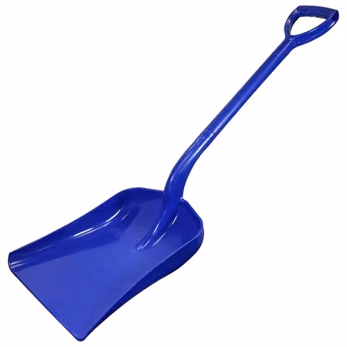 Faithfull Blue Plastic and Steel Manual Shovel – 1