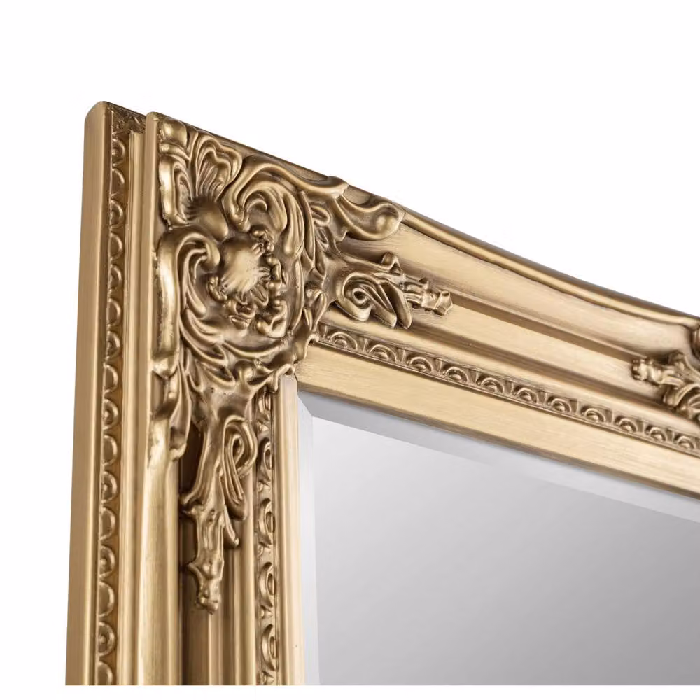 Cheshire Lumière Gold Full Length Rectangular Dress Mirror – 3