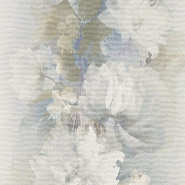 Erismann Aurora Blue Floral Textured Non-Woven Vinyl Wallpaper – 1