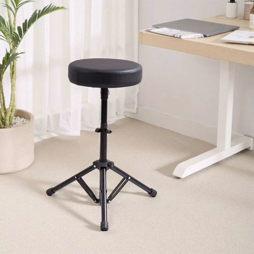 KORVIXA Throne Padded Seat in Black, W/D/H: 100 x 100 x 61 cm – 2