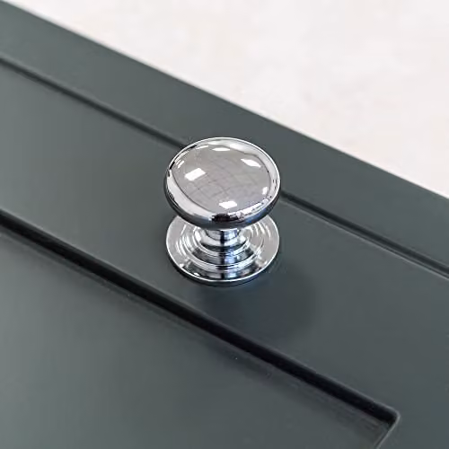 42mm Polished Chrome Round Knob for Furniture and Cabinets – 2