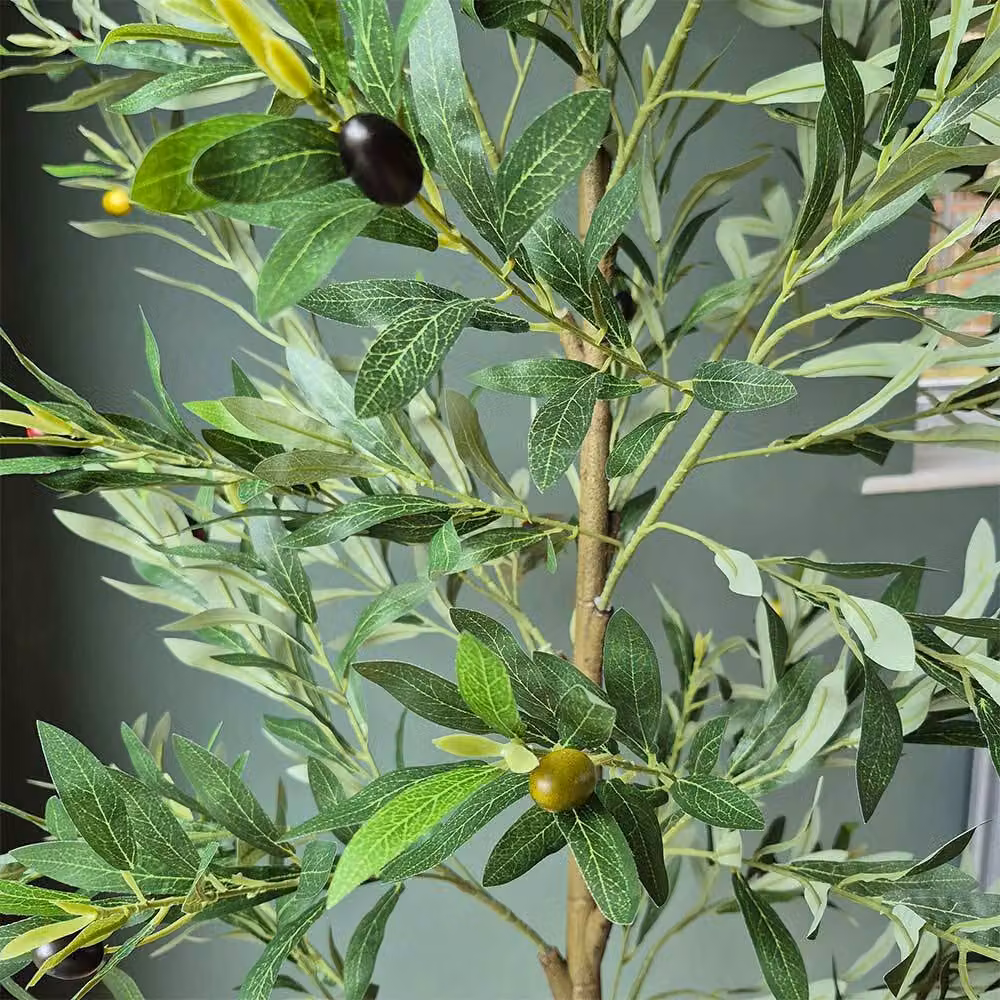 Voltico Artificial Green Mediterranean Olive Tree in Pot, Height: 175 cm – 4