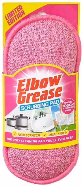 Elbow Grease Scouring Pad in Pink