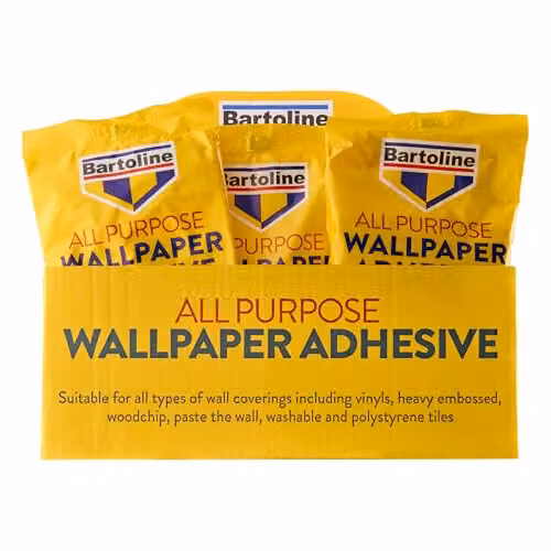 Bartoline All Purpose Wallpaper Adhesive Powder for Vinyl, Woodchip and Paper Wallpaper – 1