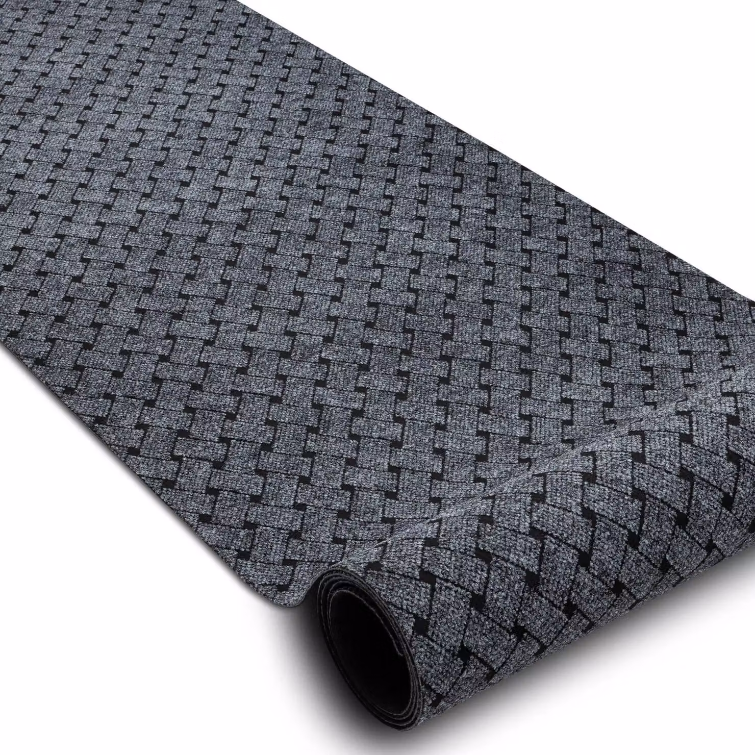 RugsX Grey Non-Slip Polypropylene Runner, W/D: 100 x 120 cm – 2