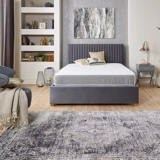 Aspire Crystal Pocket Comfort 1000 Mattress, White, W/D/H: 120 x 200 cm