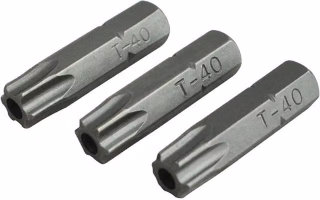 Faithfull Multi Colour S2 Grade Steel Screwdriver Bits