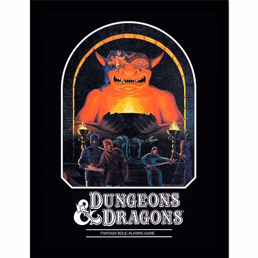 Dungeons & Dragons Monster Framed Paper Poster in Multicolour – 2