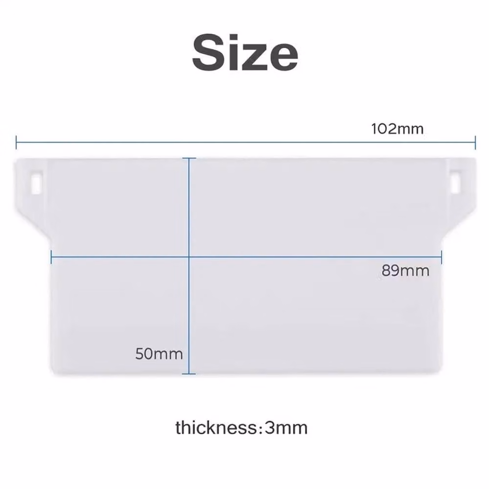 SPETLEK Vertical Blind Weights with Chain, 10x Bottom Weights, White – 2