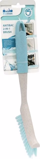JVL Pro Anti-Bacteria 2 in 1 Grout and Tile Cleaning Brush in Blue