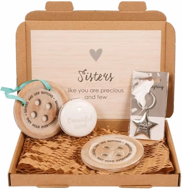 KDMK Sister Gift Set with Star Design in Multicolour and Yellow