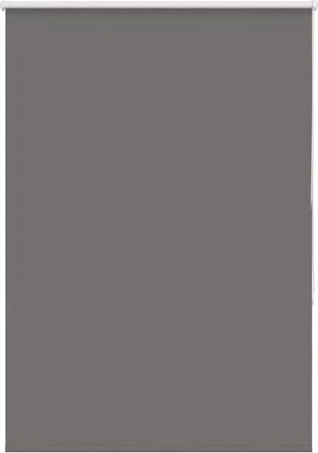 Berkfield Home Grey Blackout Roller Blind, Thermal Insulating Polyester, W: 115 cm, H: 150 cm