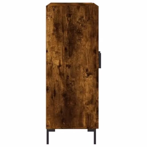 vidaXL Modern Smoked Oak Sideboard and Storage Cabinet in Brown – 4
