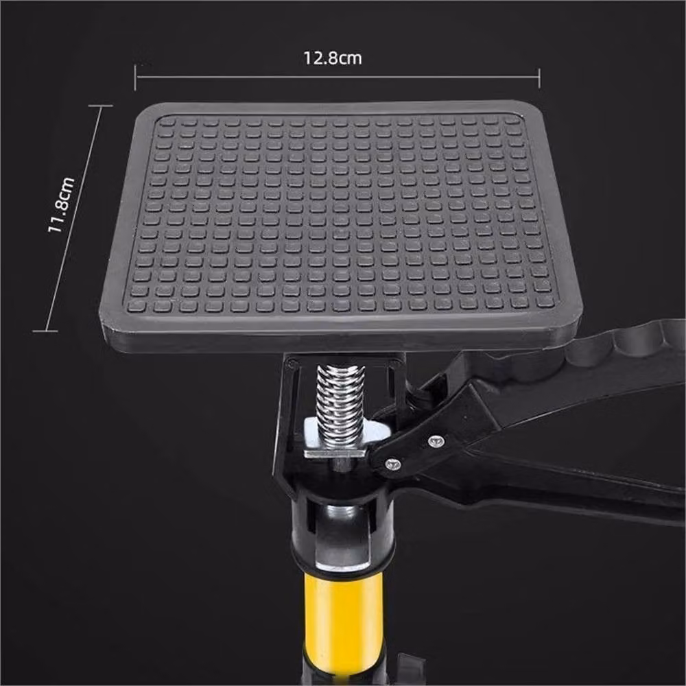 Nordara 2 Pack Yellow Steel Plasterboard Builder Ceiling Easy Support Props, Adjustable 50-115cm – 4